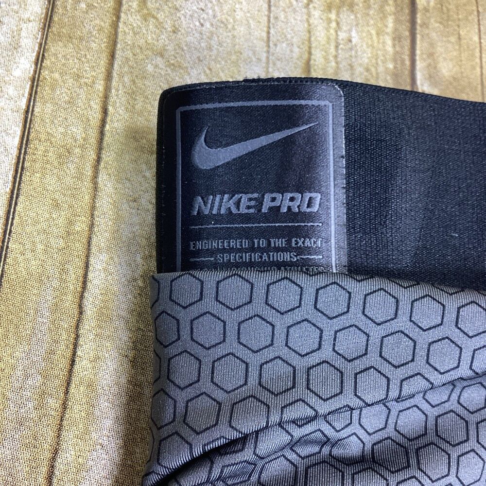 Nike Pro Hyperwarm Mens Size 2XL Black Compression Tight Legging Pant Base Layer - Picture 3 of 11